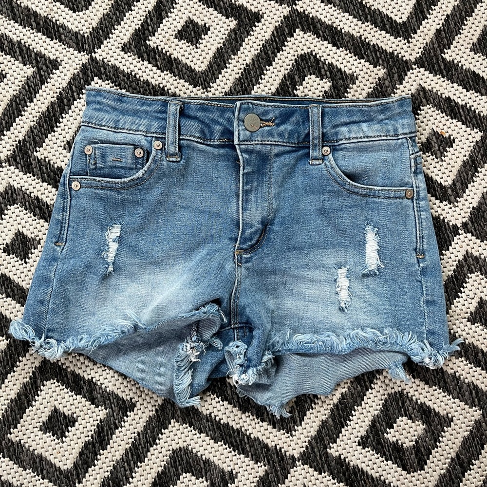 Girls Ripped Jeans shorts